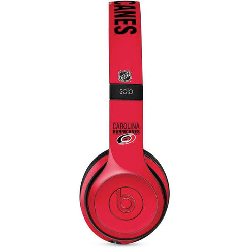 NHL Carolina Hurricanes Lineup Beats Solo 3 Wireless Skin